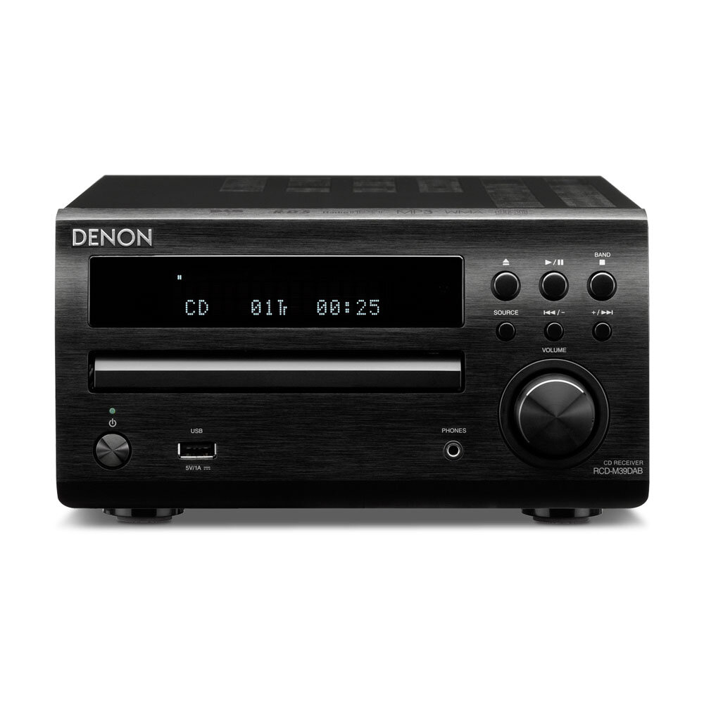 Denon DM39DAB Micro System Black | Hyperfi